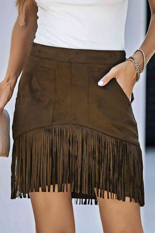Fringe Reverie Detail Skirt