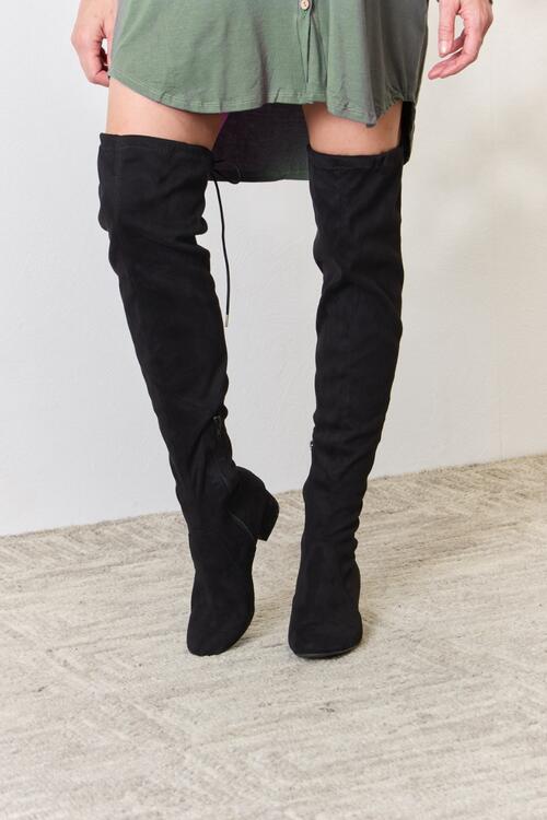 Dazzling Heights Over-the-Knee Boots