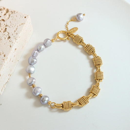 Pearl Chain Harmony Bracelet